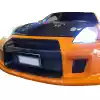 VSaero FRP WSPO Front Bumper for Nissan 350Z Z33 2003-2008 - Image 26