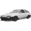 VSaero FRP ORI Wide Body Fenders (front) 20mm for Toyota Corolla AE86 1984-1987 > 2/3dr - Image 4