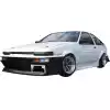 VSaero FRP ORI Wide Body Fenders (front) 20mm for Toyota Corolla AE86 1984-1987 > 2/3dr - Image 8