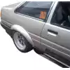 VSaero FRP ORI Wide Body Fender Flares (rear) 35mm for Toyota Corolla AE86 1984-1987 > 2/3dr - Image 2