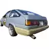 VSaero FRP ORI Wide Body Fender Flares (rear) 35mm for Toyota Corolla AE86 1984-1987 > 2/3dr - Image 4