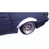 VSaero FRP ORI Wide Body Fender Flares (rear) 35mm for Toyota Corolla AE86 1984-1987 > 2/3dr - Image 5