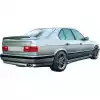 VSaero FRP ASCH Rear Lip Valance for BMW 7-Series E32 735i 1988-1994 - Image 2