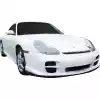 VSaero FRP GT2 Front Bumper w Lip for Porsche 911 996 1999-2001 - Image 2