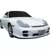 VSaero FRP GT2 Front Bumper w Lip for Porsche 911 996 1999-2001 - Image 3