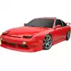 VSaero FRP GCOR Front Bumper for Nissan 240SX 1989-1994 > 2/3dr - Image 5