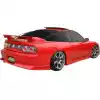 VSaero FRP GCOR Rear Bumper for Nissan 240SX 1989-1994 > 3dr Hatch - Image 3