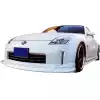 VSaero FRP CWE Front Lip Valance for Nissan 350Z Z33 2003-2005 - Image 2