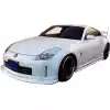 VSaero FRP CWE Front Lip Valance for Nissan 350Z Z33 2003-2005 - Image 3