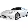 VSaero FRP TSEC Front Bumper for Nissan 350Z Z33 2003-2008 - Image 2