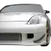 VSaero FRP TSEC Front Bumper for Nissan 350Z Z33 2003-2008 - Image 5