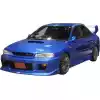 VSaero FRP CSPE Side Skirts for Subaru Impreza GC8 1993-2001 > 2/4/5dr - Image 20