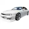 VSaero FRP VERT Side Skirts for Nissan 240SX S14 1995-1998 - Image 6