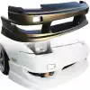 VSaero FRP WOR9 Front Bumper for Nissan 240SX 1989-1994 > 2/3dr - Image 1