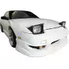 VSaero FRP WOR9 Front Bumper for Nissan 240SX 1989-1994 > 2/3dr - Image 2