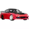 VSaero FRP WOR9 Front Bumper for Nissan 240SX 1989-1994 > 2/3dr - Image 19