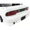 VSaero FRP WOR9 Rear Bumper for Nissan 240SX 1989-1994 > 3dr Hatch - Image 3