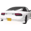 VSaero FRP WOR9 Rear Bumper for Nissan 240SX 1989-1994 > 3dr Hatch - Image 5