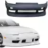 VSaero FRP URA v4 Front Bumper for Nissan 240SX 1989-1994 > 2/3dr - Image 1