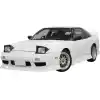 VSaero FRP URA v4 Front Bumper for Nissan 240SX 1989-1994 > 2/3dr - Image 3