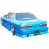 VSaero FRP BSPO Rear Bumper for Nissan 240SX 1989-1994 > 2dr Coupe - Image 3