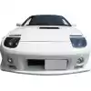 VSaero FRP RAME FC2000 Front Bumper w Lenses for Mazda RX-7 FC3S 1986-1992 - Image 3