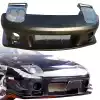 VSaero FRP RAME FC2000 Front Bumper w Lenses for Mazda RX-7 FC3S 1986-1992 - Image 12