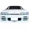 VSaero FRP KOFF Front Bumper for Nissan 240SX S14 1995-1996 - Image 8