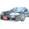 VSaero FRP KOFF Front Bumper for Nissan 240SX S14 1995-1996 - Image 15