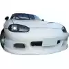 VSaero FRP BOME Front Bumper for Mazda Miata MX-5 NB 1998-2000 - Image 8