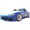 VSaero FRP BOME Side Skirts for Mazda Miata MX-5 NB 1998-2005 - Image 4