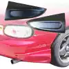 VSaero FRP BOME Rear Bumper Add-ons for Mazda Miata MX-5 NB 1998-2005 - Image 3