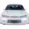 VSaero FRP TKYO Wide Body Front Splitter for Nissan Silvia S15 1999-2002 - Image 3