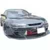 VSaero FRP TKYO Wide Body Front Splitter for Nissan Silvia S15 1999-2002 - Image 10