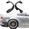 VSaero FRP TKYO Wide Body Fender Flares (rear) 80mm for Nissan Silvia S15 1999-2002 - Image 7