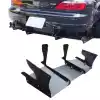 VSaero Plastic TKYO Rear Diffuser for Nissan Silvia S15 1999-2002 - Image 9