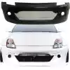 VSaero FRP TKYO Wide Body Front Bumper for Nissan 350Z Z33 2003-2008 - Image 1