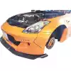 VSaero FRP TKYO Wide Body Front Bumper for Nissan 350Z Z33 2003-2008 - Image 24