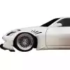 VSaero FRP TKYO Wide Body Fender Flares (front) 2pc 40mm for Nissan 350Z Z33 2003-2008 - Image 10