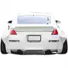 VSaero FRP TKYO Wide Body Fender Flares (rear) 2pc 80mm for Nissan 350Z Z33 2003-2008 - Image 6