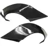 VSaero FRP TKYO Wide Body Fender Flares (rear) 2pc 80mm for Nissan 350Z Z33 2003-2008 - Image 29