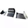 VSaero FRP TKYO Rear Diffuser 3pc for Nissan 350Z Z33 2003-2008 - Image 8