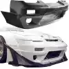 VSaero FRP TKYO v2 Front Bumper for Nissan 240SX 1989-1994 > 2/3dr - Image 1