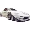 VSaero FRP TKYO v2 Front Bumper for Nissan 240SX 1989-1994 > 2/3dr - Image 2