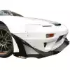 VSaero FRP TKYO v2 Wide Body Front Canards 4pc for Nissan 240SX 1989-1994 > 2/3dr - Image 4