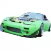 VSaero FRP TKYO v2 Wide Body Front Canards 4pc for Nissan 240SX 1989-1994 > 2/3dr - Image 20