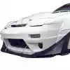 VSaero FRP TKYO v2 Wide Body Front Splitter for Nissan 240SX 1989-1994 > 2/3dr - Image 3