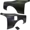 VSaero FRP MSPO Wide Body Fenders (rear) w cap 30mm for Nissan 240SX S14 1995-1998 - Image 5