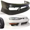 VSaero FRP URA Front Bumper for Nissan 240SX S14 1997-1998 - Image 1