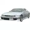 VSaero FRP URA Front Bumper for Nissan 240SX S14 1997-1998 - Image 6